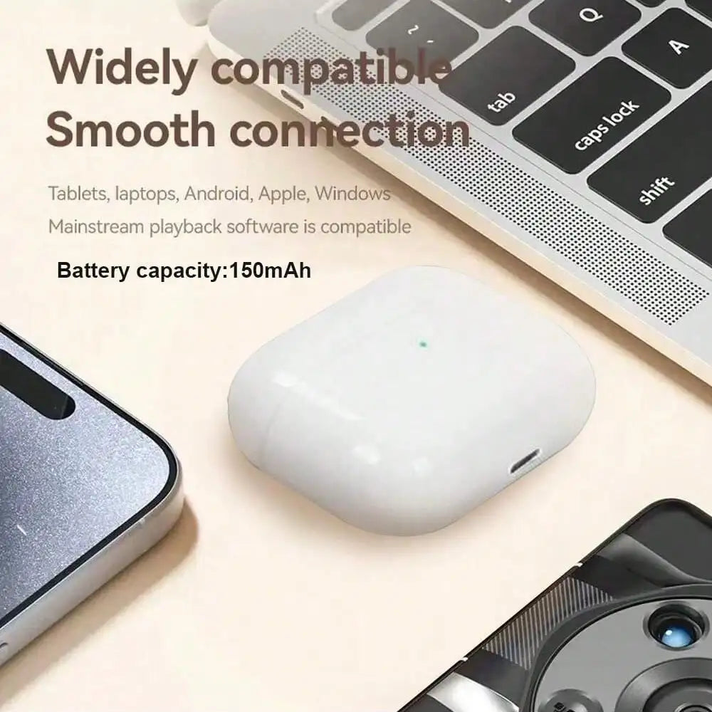 New Wireless Bluetooth Earphones,Hi-Fi Clear Sound,Comfort Fit,Smart Touch,Noise Cancelling,Ideal for Music Use