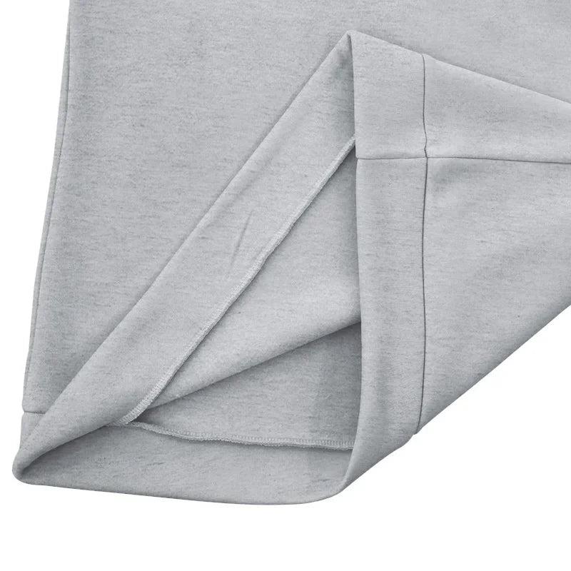 American Autumn Winter Heavy Fleece Long-sleeved Men's Sweatshirt Half Zipper Loose Stand-up Collar Pullover Men's Sweatshirt