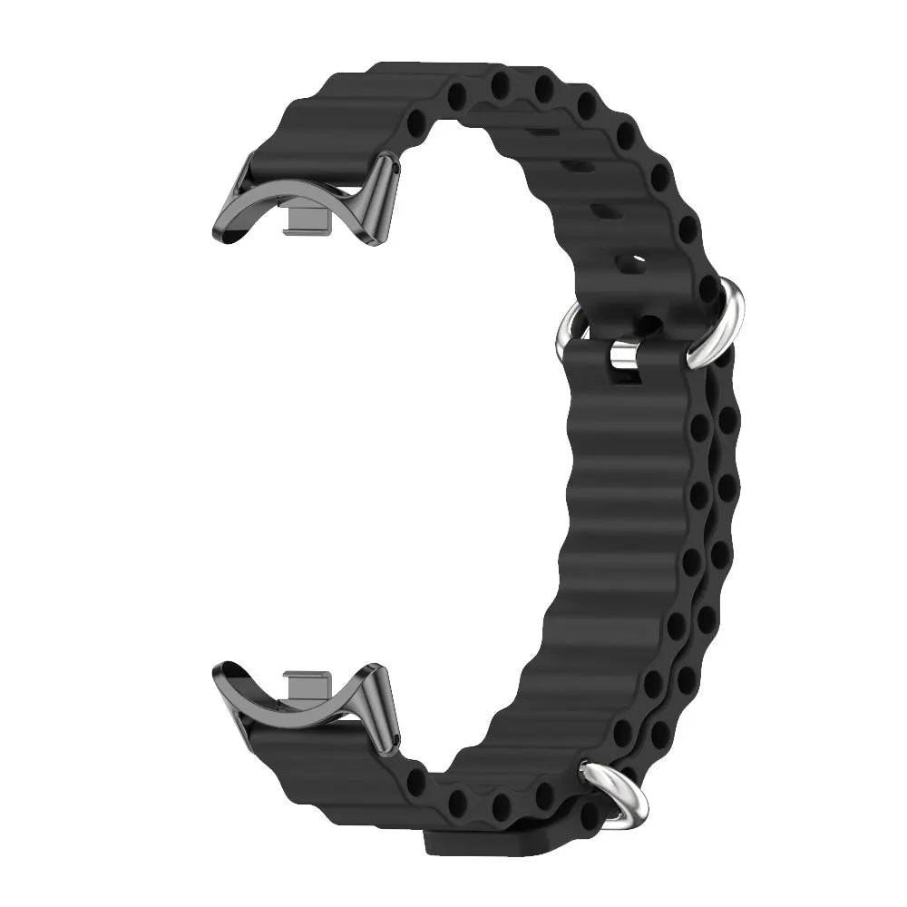 Strap For Mi Band 10 9 8 7 6 5 4 3 Silicone Wristband Replacement For Xiao mi Mi Band 8 Bracelet MiBand 7 6 5 4 3 Wrist Strap