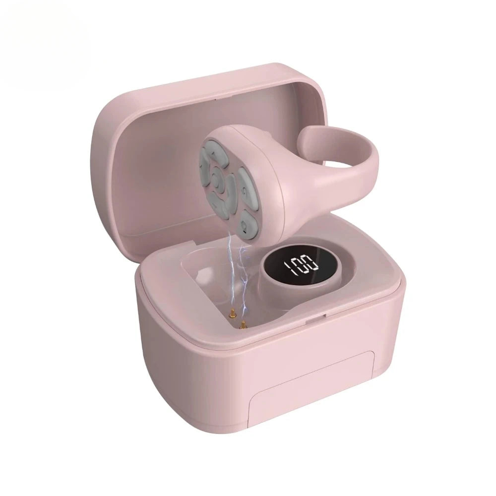 1pcs Wireless Bluetooth Ring Remote Control Fingertip Selfie Video Controller For Tik Tok Page Turner Browsing For iOS Android