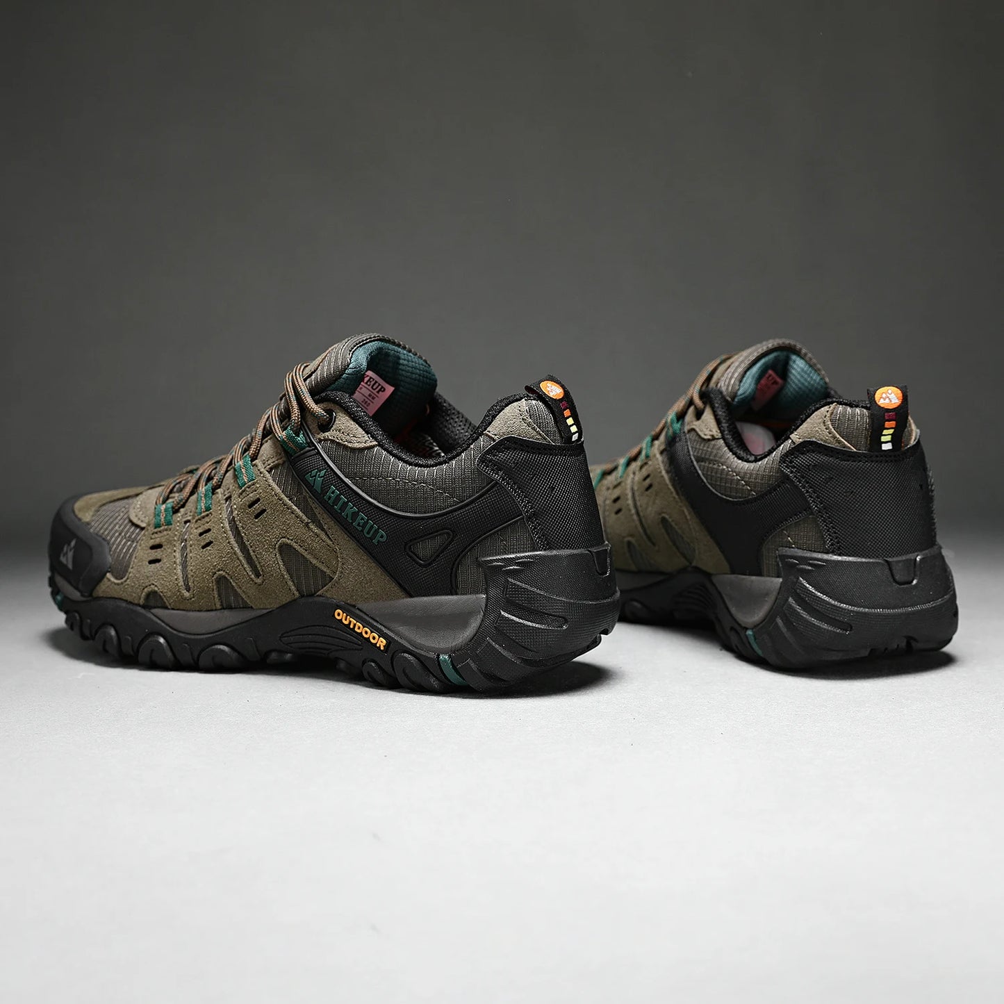 Sneakers Men's Hiking Shoes Suede Leather Outdoor Shoes Wear-resistant Men Trekking Walking Hunting Tactical Sneakers