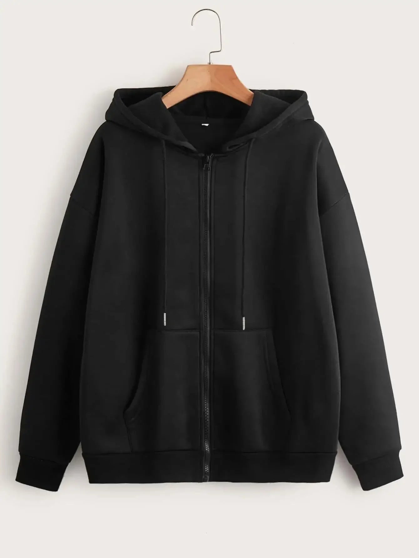 JUMPER Men's Zip Up Hoodies Casual Zipper Jacket Coats Women Fleece Autumn Winter Harajuku Gothic Hooded Sweatshirts Sports Streetwear
