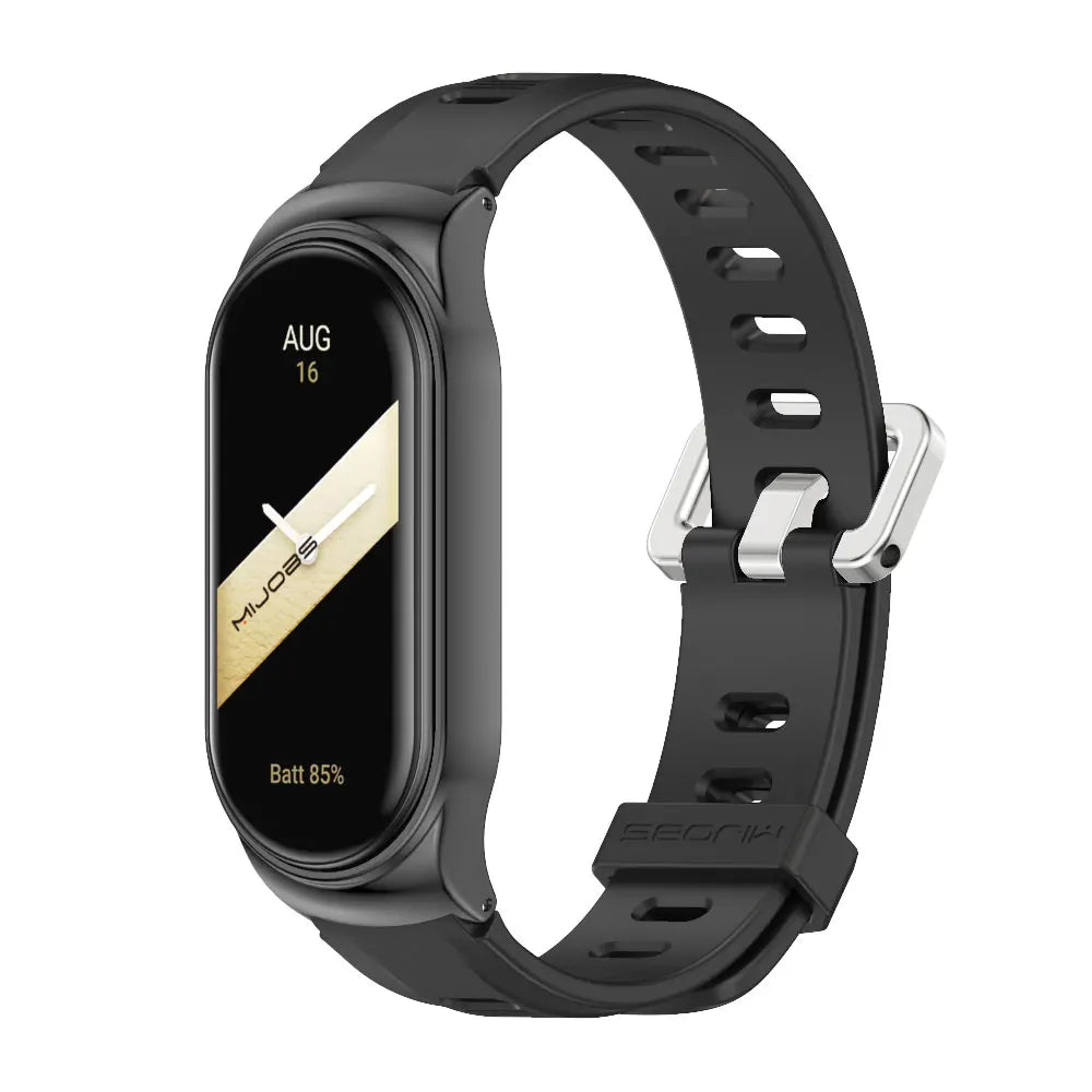Strap For Mi Band 10 9 8 7 6 5 4 3 Silicone Wristband Replacement For Xiao mi Mi Band 8 Bracelet MiBand 7 6 5 4 3 Wrist Strap
