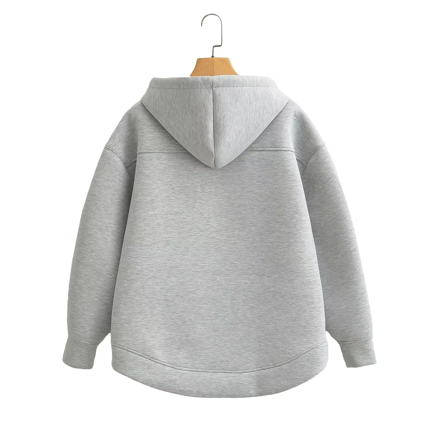 Hoodies Women  Zip up  Autumn Hooded Sweatshirt Woman Long Sleeve Oversized Women's Sweatshirts Zip Hoodie Women Jackets