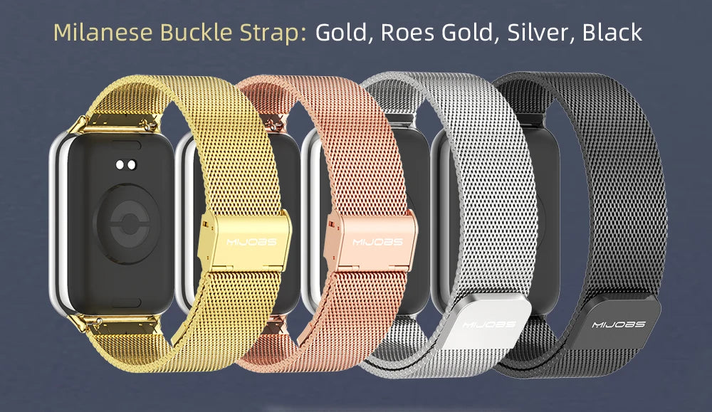 For Mi Band 9 Pro Strap for Mi Band 8 Pro Wristband for Xiao mi Smart Band 8 Pro Bracelet Global Version Metal Watch Band