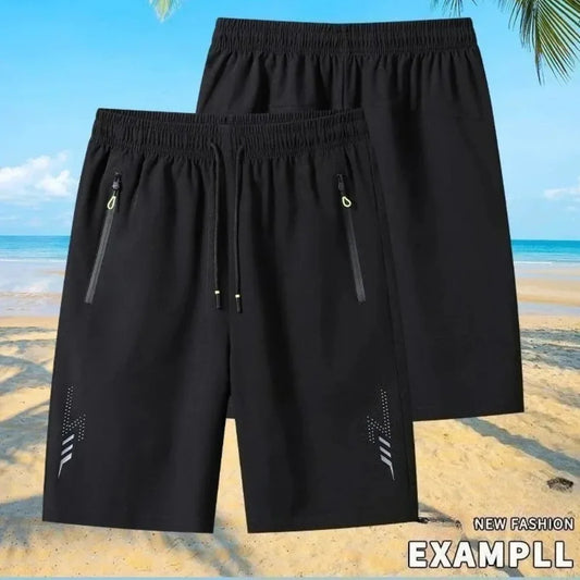 Shorts  Summer Men's Sport Shorts Cool Sportswear Running Shorts Casual Bottoms Gym Fitness Training Jogging Short Pants Men Black Gray