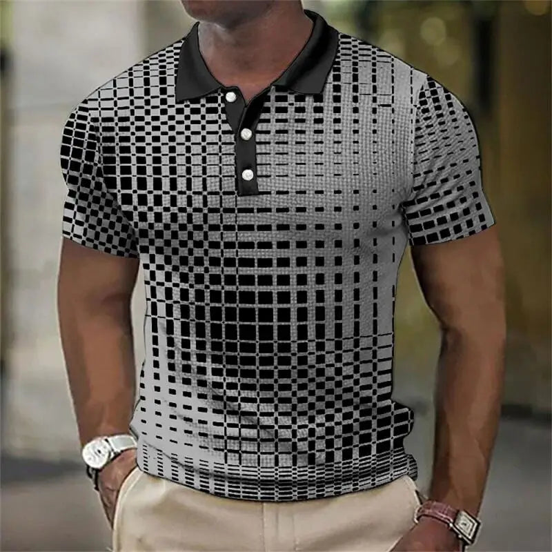 Polo New Trending Men Summer Short Sleeve Fashion Casual Polo Shirt .