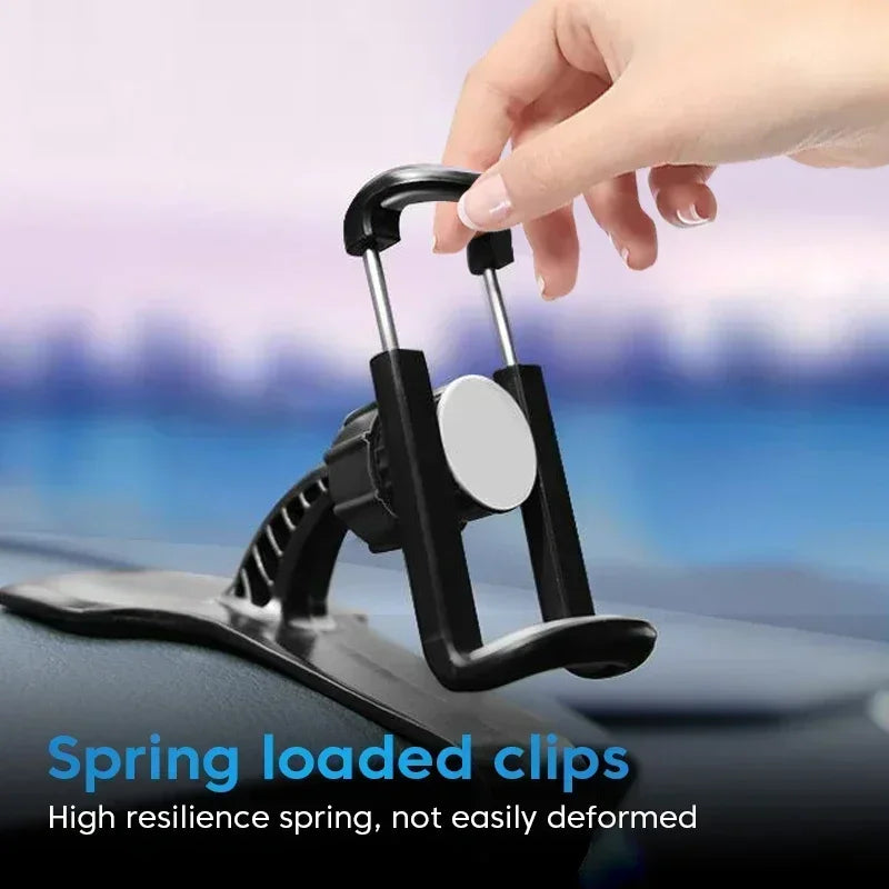 360° Rotation Car Phone Holder Universal Car GPS Navigation Dashboard Stand Car Clip Mount Bracket Mobile Phone Support in Car