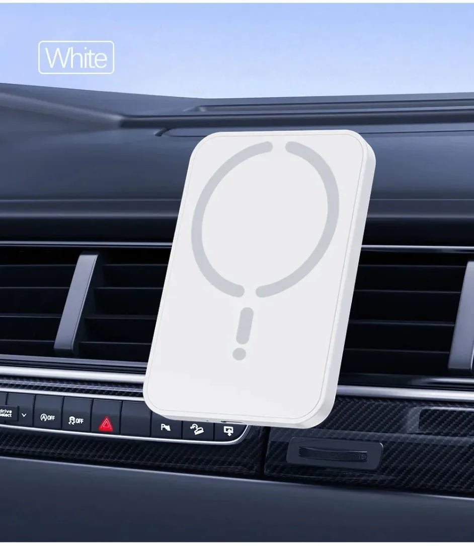 Car 30W Magnetic Wireless Charger Air Vent Clip Phone Holder For Magsafe iPhone 16 15 14 13 12 Pro Max Fast Car Charging Stand