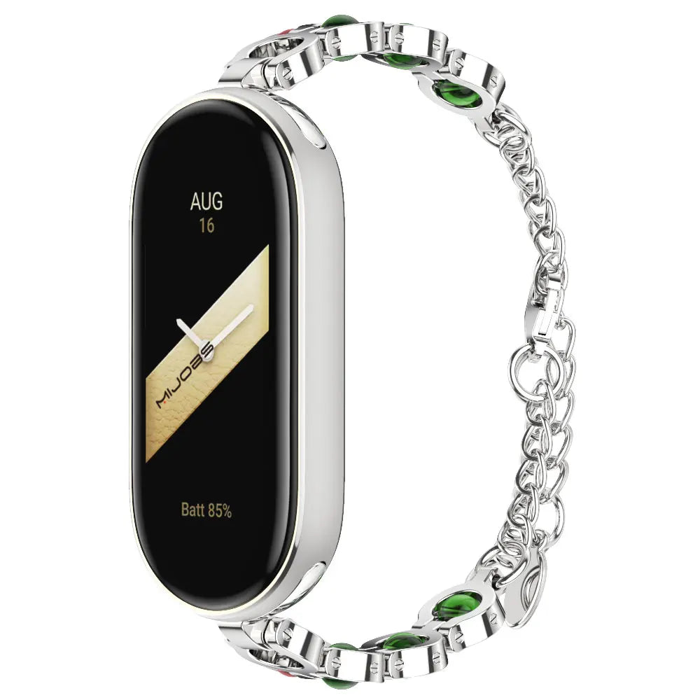 Strap Mi Band 10 9 8 7 6 5 4 3 Smart Bracelet Global Version Mi band 9 Watchband Ladies Wristband for Xiaomi Smart Band 8 Correa