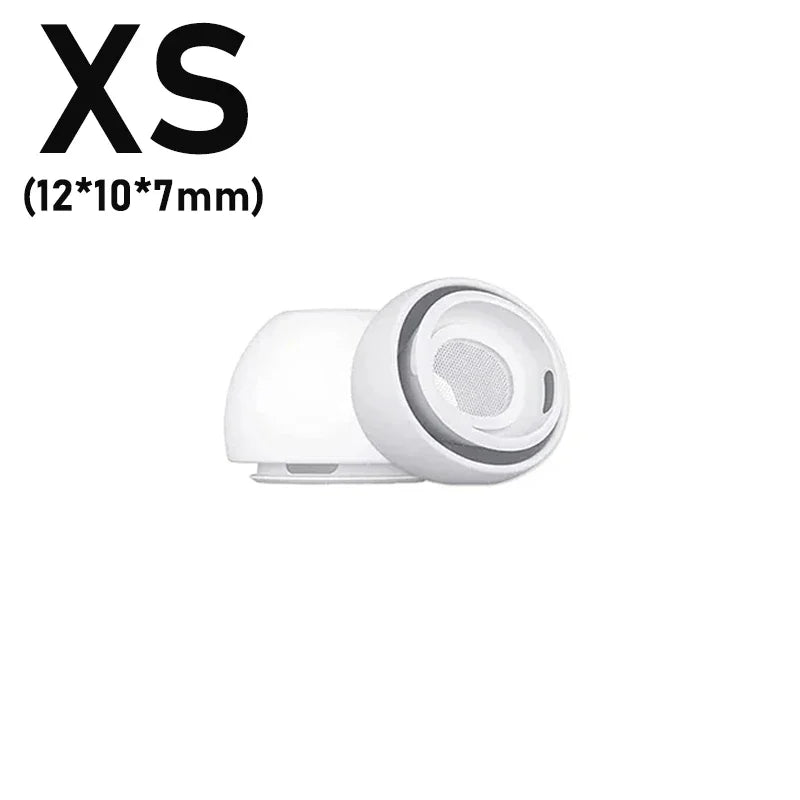 Soft Silicone Ear Tips for Airpods Pro 1/2 Gen Protective Earbuds Covers Noise Reduction Hole Ear-pads for Apple Air Pods Pro