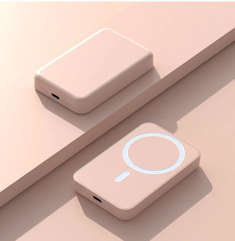 10000mah Large Capacity for Magsafe Magnetic Mini Wireless Power Bank Fast Charging Portable Power Bank External Battery