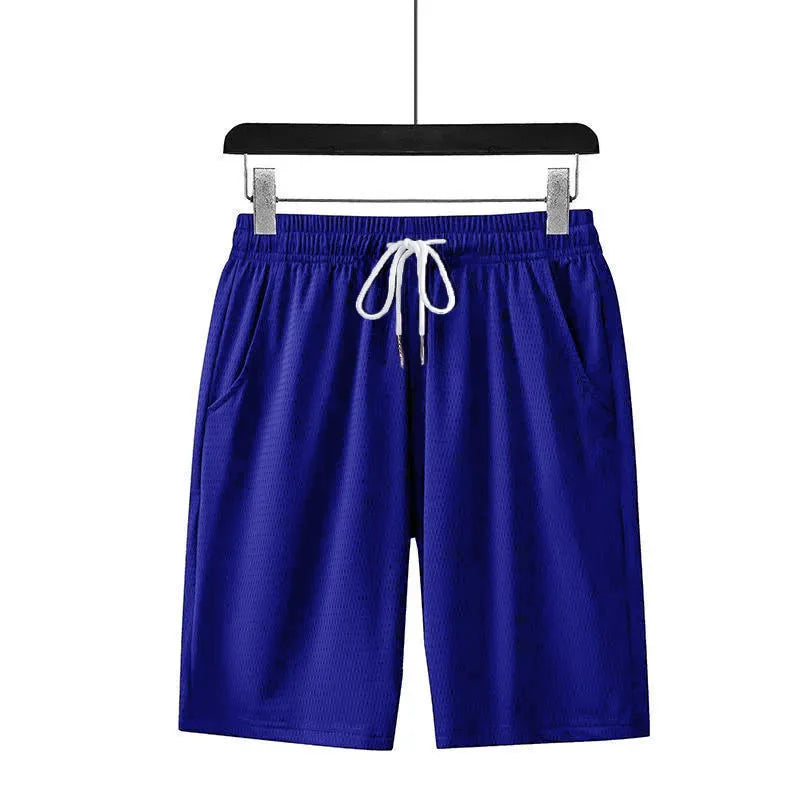 Shorts NEW Fitness sports Shorts Man Summer Gyms Workout Male Breathable Mesh shorts Quick Dry Beach Short Pants men Sportswear ﻿