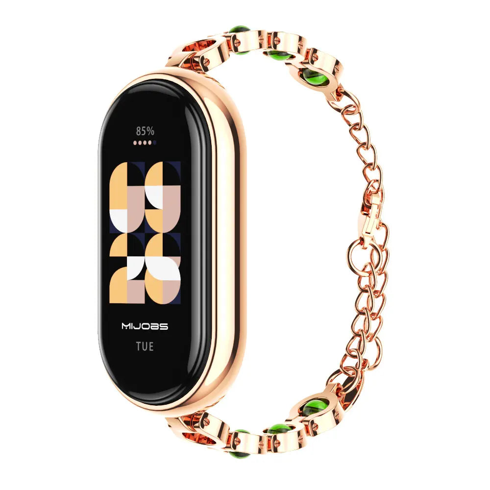 Strap Mi Band 10 9 8 7 6 5 4 3 Smart Bracelet Global Version Mi band 9 Watchband Ladies Wristband for Xiaomi Smart Band 8 Correa