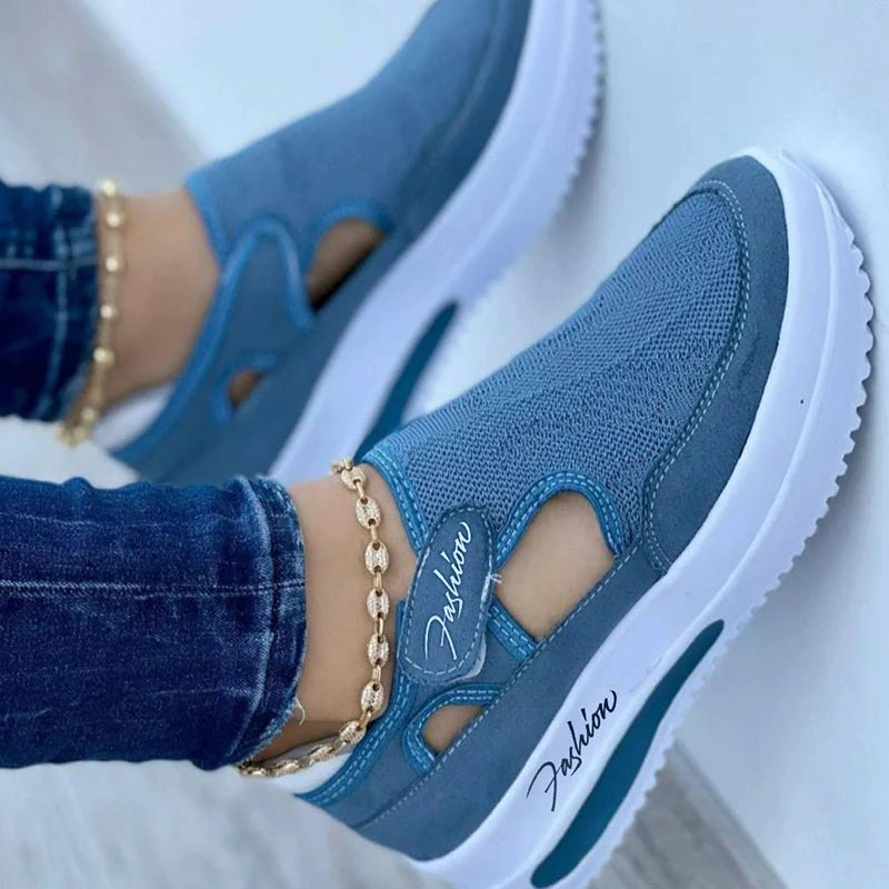 Women Sneakers Shoes Woman Tennis Shoes Canvas Shoe Female Casual Shoes Ladies Sport Shoes Platform Sneaker Hollow Out Shoes