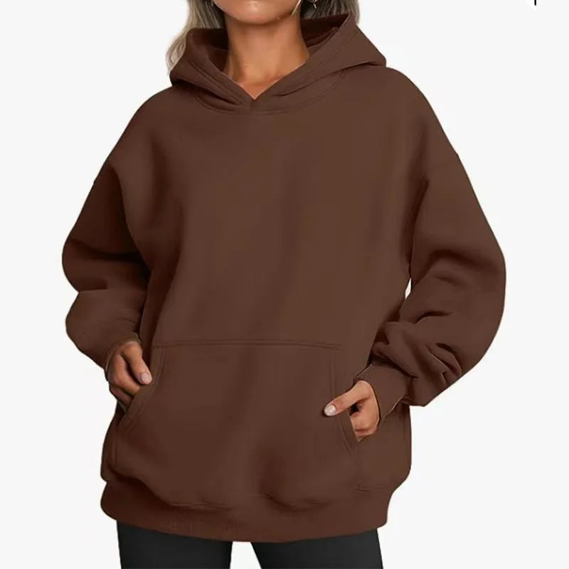 New Men Casual Hoodies Women Fleece Warm Hoodies Spring Autumn Pullovers Fashion Black Multiple Colour Oversized Sweatshirts Top