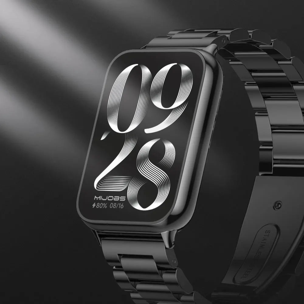 For Mi Band 9 Pro Strap for Mi Band 8 Pro Wristband for Xiao mi Smart Band 8 Pro Bracelet Global Version Metal Watch Band