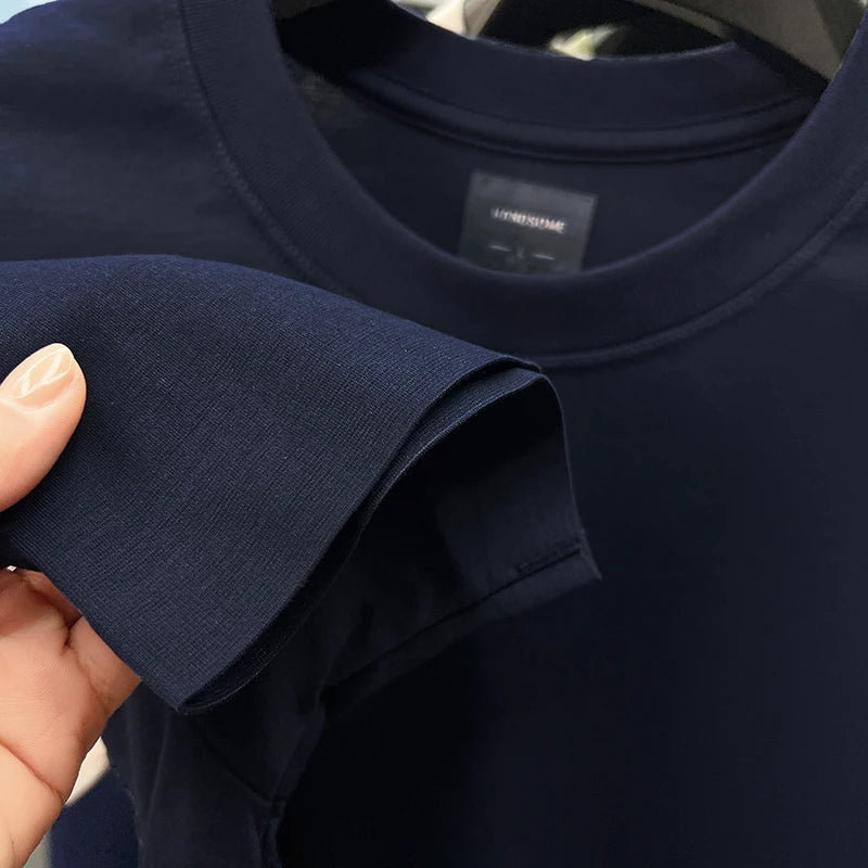 Men Short Sleeve cotton breathable short sleeve T-shirt men summer designer Paul brand embroidered fashion casual round neck top