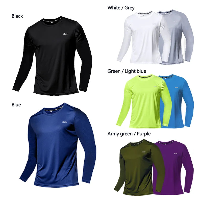 T-Shirt Men 2025 New Quick Dry Breathable Air Conditioning Outdoor Sun Protection Running Outer Wear
