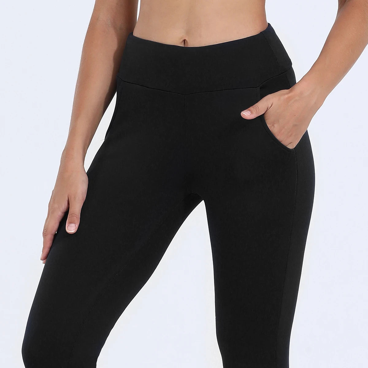RENOWEARS Winter Warm Women Thick Thicken Leggings Fleece Pants Female Thermal Leggings Tights Sexy Hight Wasit Stretchy