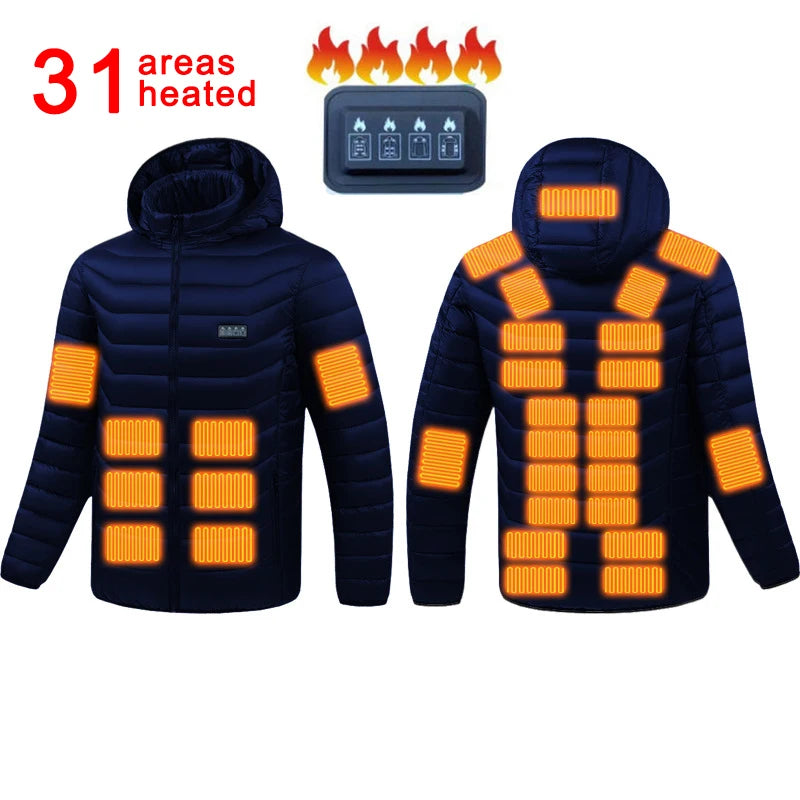 Heated Jacket Electric Self Heated Jacket USB Heated Clothing Electric Heating Jackets