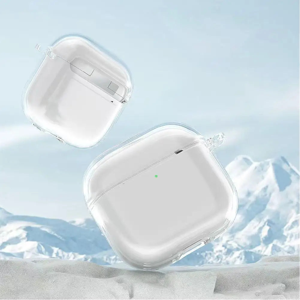 For Apple Airpods4 Protective Case 4th Generation Transparent Protective Case Headphone Anti Drop Protection Accessories