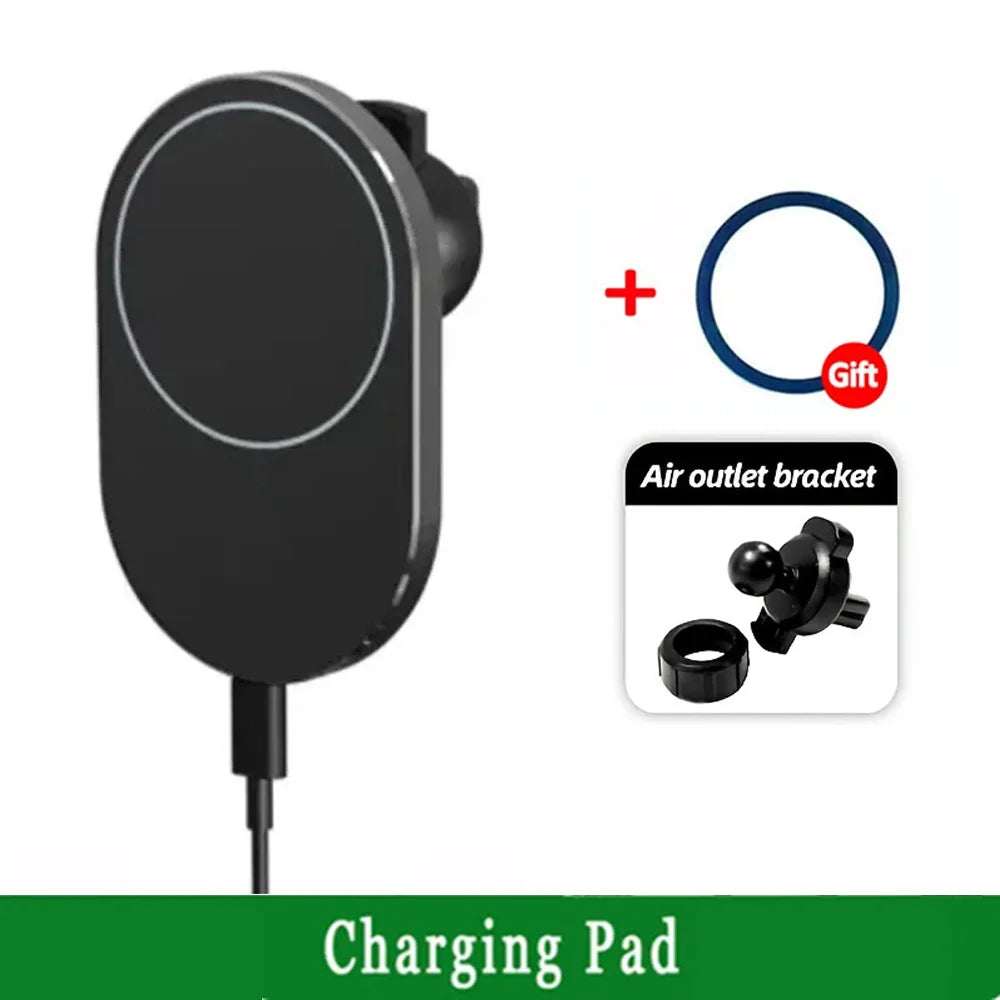 Magnetic Cell Phone Car Holders for Magsafe iPhone 12 13 14 15 Pro Max Magnet 100W Qi Wireless Chargers Holder Accessories