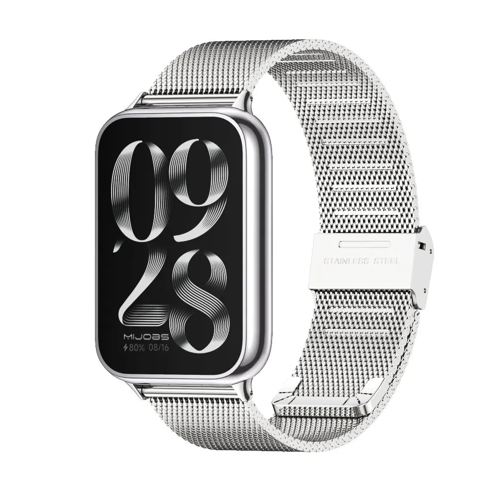 For Mi Band 9 Pro Strap for Mi Band 8 Pro Wristband for Xiao mi Smart Band 8 Pro Bracelet Global Version Metal Watch Band