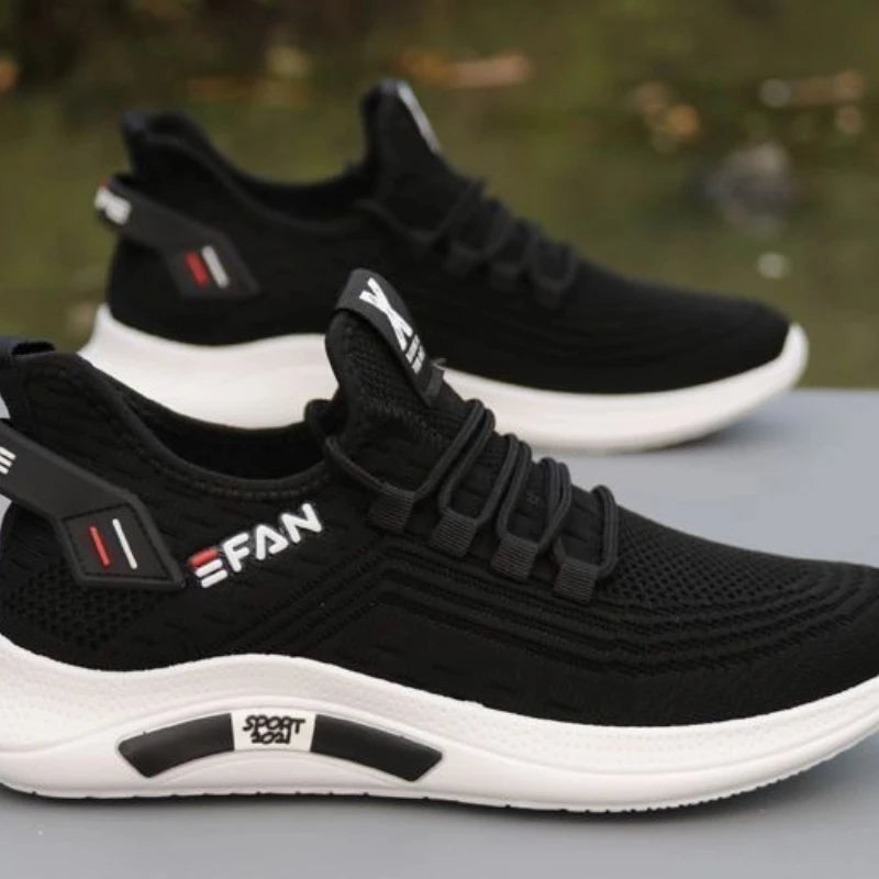 2025 Men Casual Shoes for Outdoor Comfortable Air Mesh Shoes Summer Breathable Men Loafers Wide Slip On Walking Shoes Men