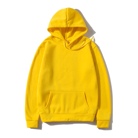 JUMPER Solid Color Men's Hoodie Warm Men's Sportswear Fashion Street Wear Casual Men's Loose Breathable Hoodie Brand Hoodie