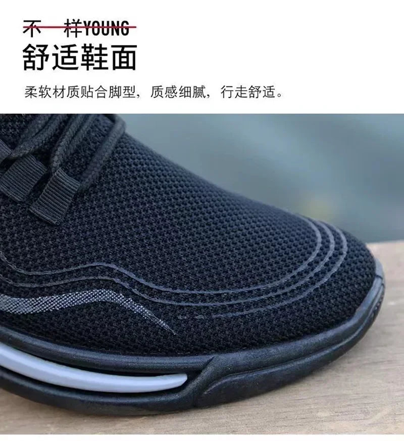 Sneakers Men Shoes Slip on Fashion Sneakers Male Sport Running Shoes Breathable Gym Training Walking Tennis Shoes Non Slip Workout Flats