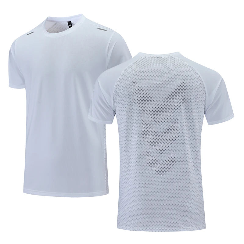 T-shirt Fitness Sports Top Gym Training Shirt Breathable Jogging Casual Sportswear