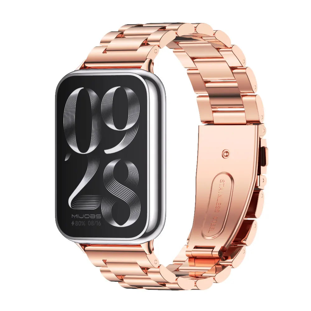 For Mi Band 9 Pro Strap for Mi Band 8 Pro Wristband for Xiao mi Smart Band 8 Pro Bracelet Global Version Metal Watch Band