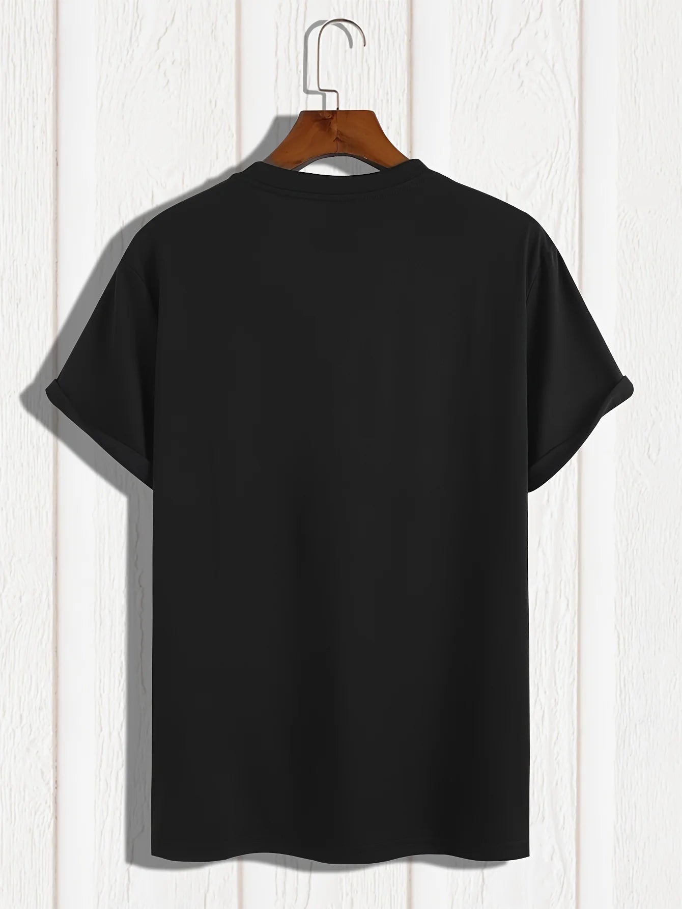 Men Short Sleeve cotton summer loose PARIS Creative Letter print casual slim fit round neck short sleeved T-shirt top