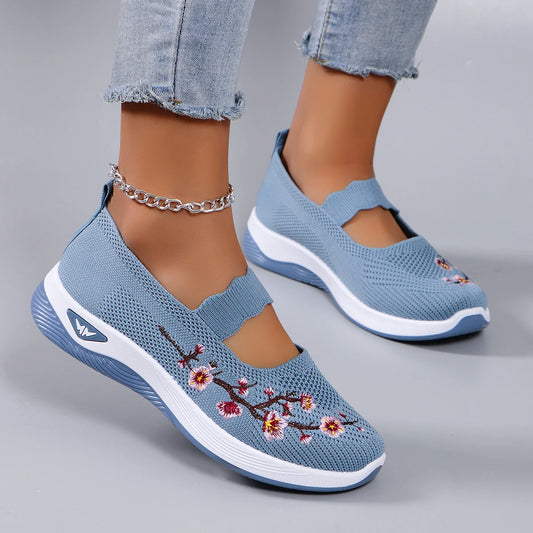 Women Sneakers  breathable mesh flat shoes women's shoes casual sports shoes, clearance free shipping