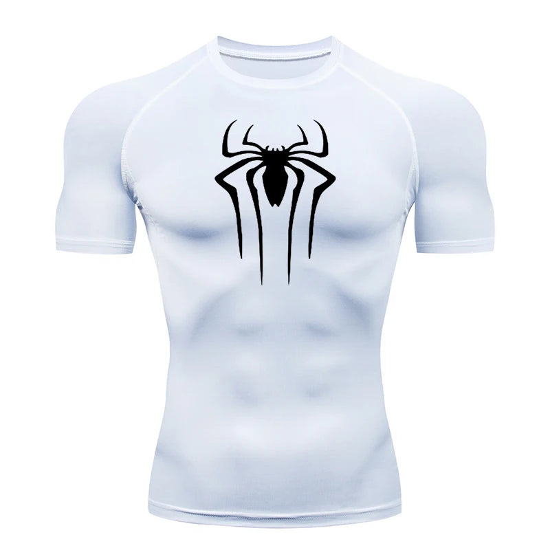 T Shirt Men Short Sleeve Sport Tees Fitness Running Sportsear Men Gym Elastic Quick Dry Jogging T-shirt Tops