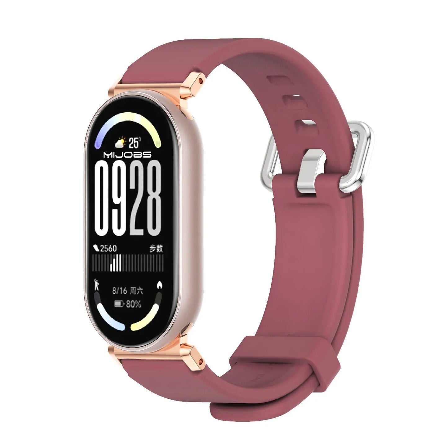Strap For Mi Band 10 9 8 7 6 5 4 3 Silicone Wristband Replacement For Xiao mi Mi Band 8 Bracelet MiBand 7 6 5 4 3 Wrist Strap