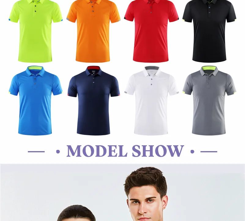 Polo Casual Sports Quick-drying Lapel Short-sleeved POLO Shirt Cycling Suit Fitness Suit For Men