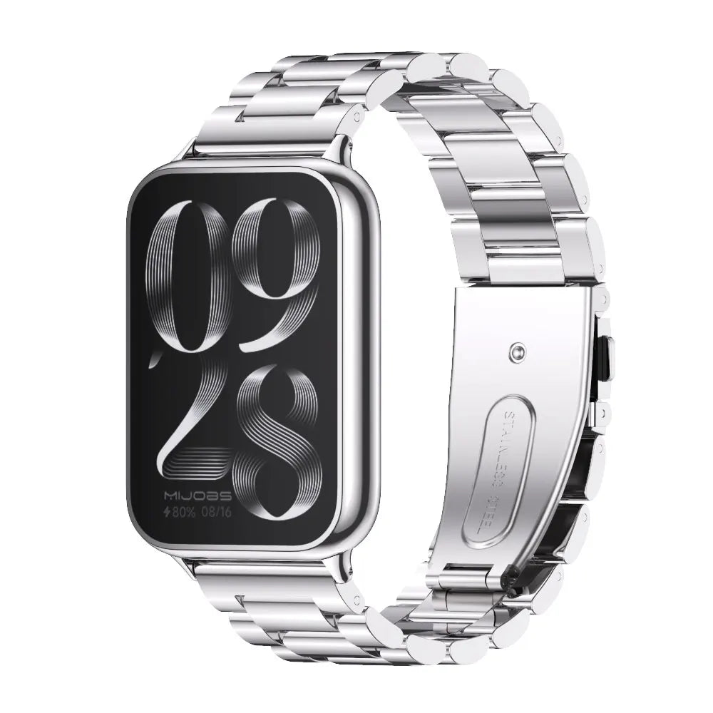 For Mi Band 9 Pro Strap for Mi Band 8 Pro Wristband for Xiao mi Smart Band 8 Pro Bracelet Global Version Metal Watch Band