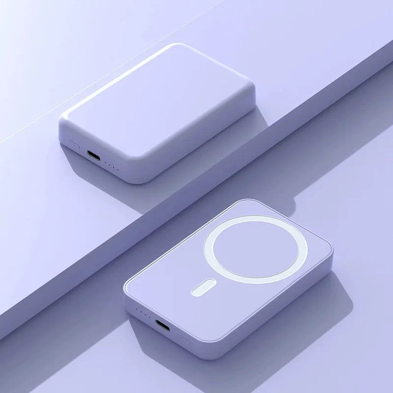 10000mah Large Capacity for Magsafe Magnetic Mini Wireless Power Bank Fast Charging Portable Power Bank External Battery