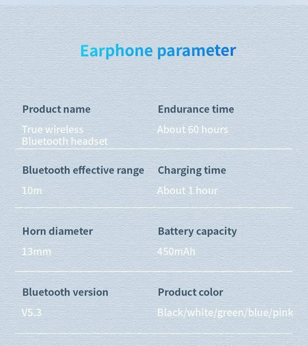 Air Pro 5 TWS Max Wireless Bluetooth Earphones Headphones HiFi Sound Low Latency Noise Reduction Earbuds for IPhone Android
