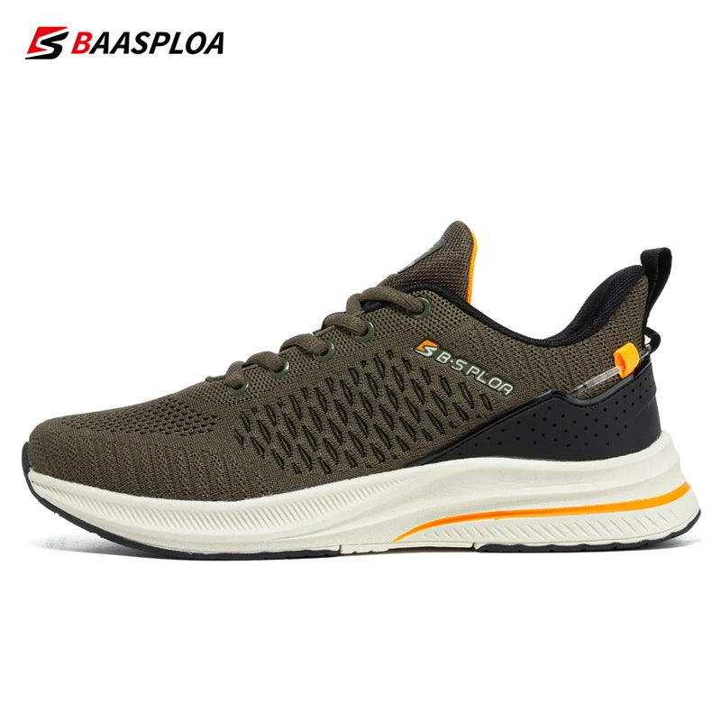 Sneakers Lightweight Running Shoes For Men New Men's Designer Mesh Casual Sneakers Lace-Up Male Outdoor Sports Tennis Shoes