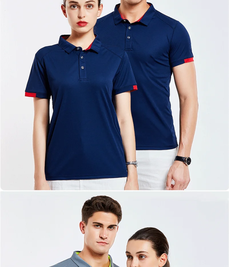 Polo Casual Sports Quick-drying Lapel Short-sleeved POLO Shirt Cycling Suit Fitness Suit For Men