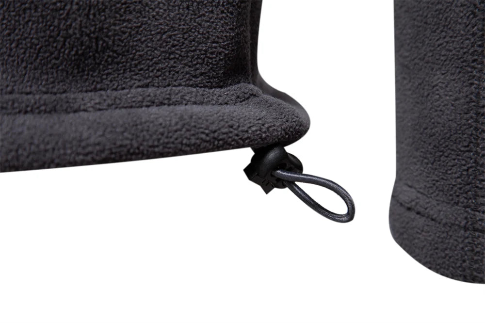 Men Zipper Neck Pullover Men's Sweatshirt Soft Shell Mens Jacket