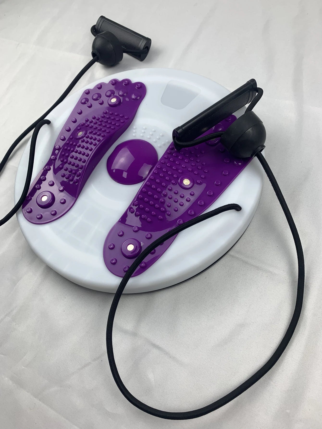 EQP Exercise Waist Twisting Disc Foot Massage Waist Torsion Disc Fitness Equipment Portable Magnetic Tension Waist Twisting Machine