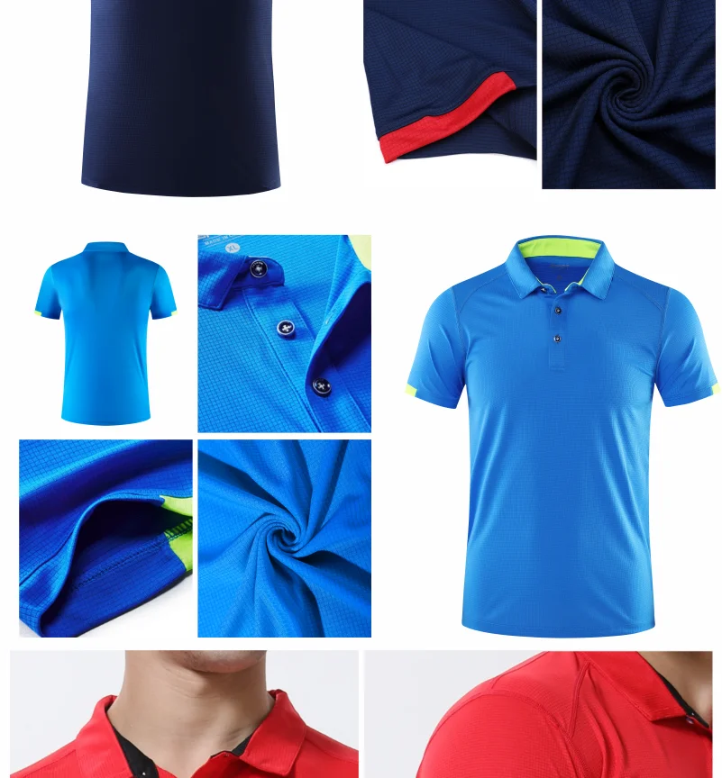 Polo Casual Sports Quick-drying Lapel Short-sleeved POLO Shirt Cycling Suit Fitness Suit For Men