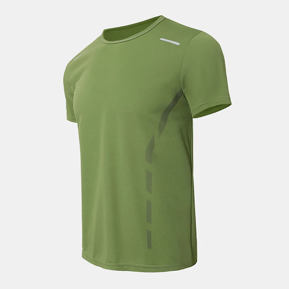 T-shirts  Men's Summer Quick-drying Sports Fashion Printed Short-sleeved Teens Loose and Comfortable Running Fitness Joker T-shirt