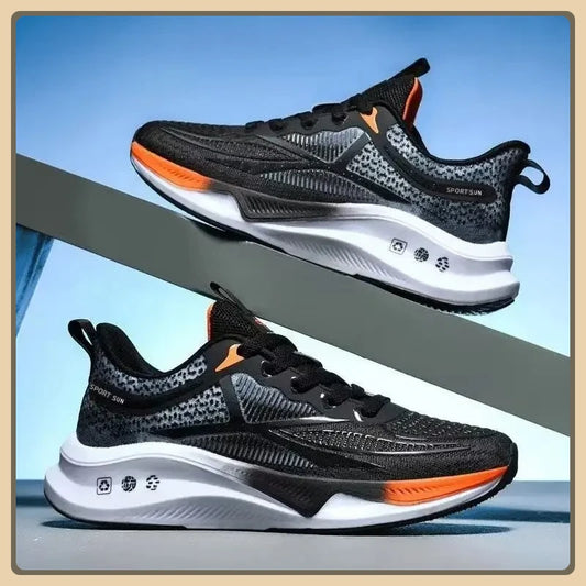 Sneakers Running & Walking Men's Shoes - Lace-up, Lightweight, Comfortable & Breathable Tennis Sneakers