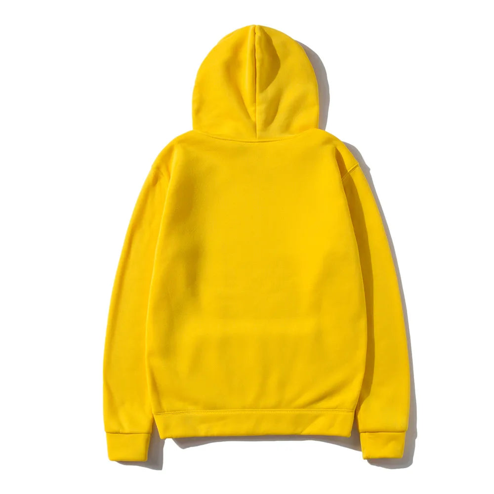 JUMPER Solid Color Men's Hoodie Warm Men's Sportswear Fashion Street Wear Casual Men's Loose Breathable Hoodie Brand Hoodie