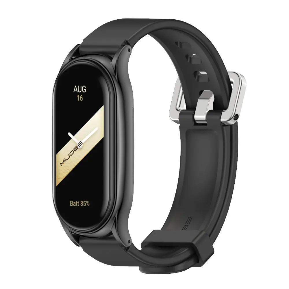 Strap For Mi Band 10 9 8 7 6 5 4 3 Silicone Wristband Replacement For Xiao mi Mi Band 8 Bracelet MiBand 7 6 5 4 3 Wrist Strap